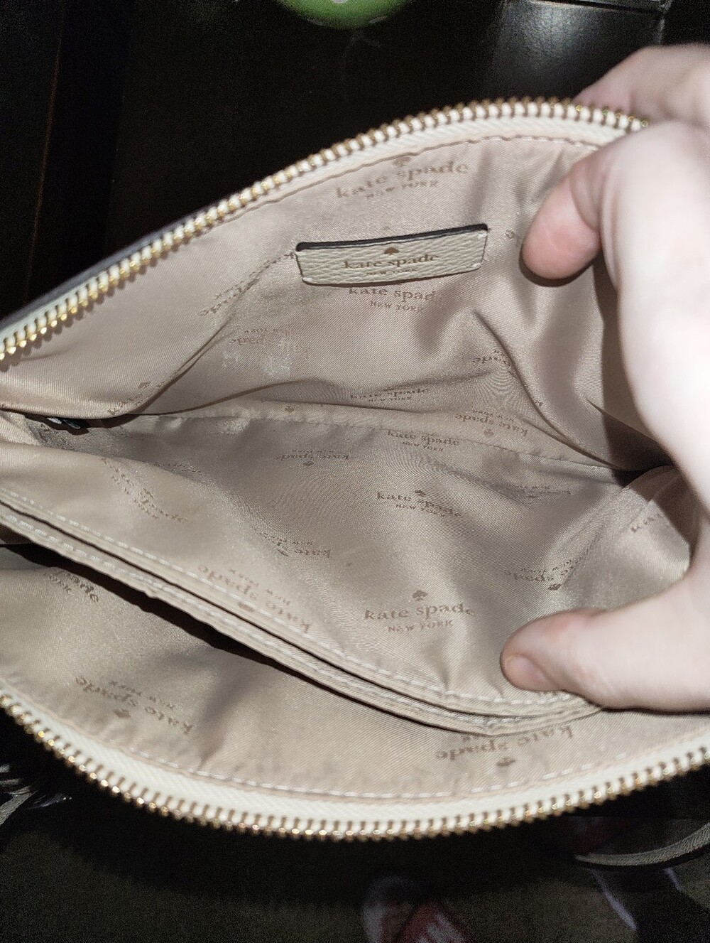 kate spade Two-Tone Cream Crossbody Bag - Picture 4 of 5